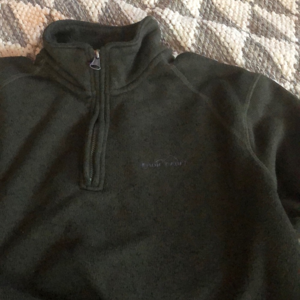 Eddie Bauer pullover with zipper